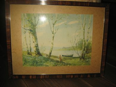 Nostalgisk bilde fra 40-50 tallet