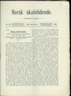 1896,nr 052,B,                        Norsk Skoletidende.
