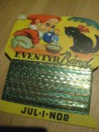 Ubrukt pakke med EVENTYR BAND JUL I NORD norskprodusert 40 tallet