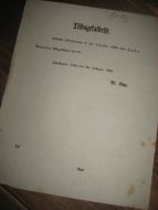 Tilbagekaldelse fra Christiania Stift februar 1881
