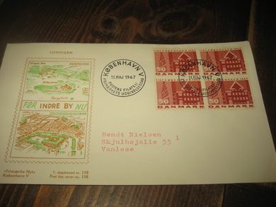 INDRE BY FØR NU KØVENHAVN 11 MAJ 1967