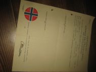CERTIFIKAT FRA NORGES SØLVREVSTAMBOK, 43534, 8. DESEMBER 1930.