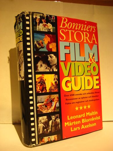 Axelson: Bonnier's STORA FILM & VIDEO GUIDE. 1995