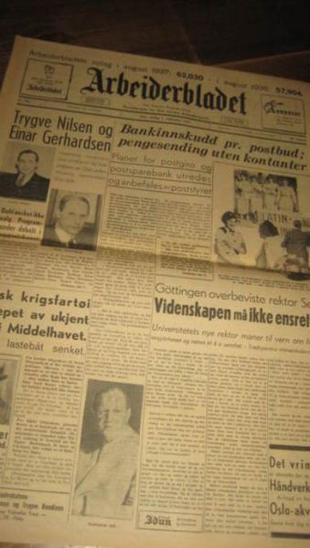 1937 nr 203 Arbeiderbladet
