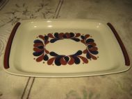 Nordfjord stort fat fra Figgjo ca 40*26 cm stort 60 tallet