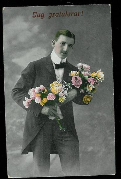 Fargekort fra tidleg 1900