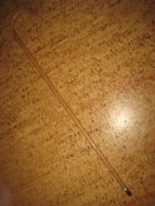 Gammel spaserstokk med metalltupp Ubrukt 40-50 tallet