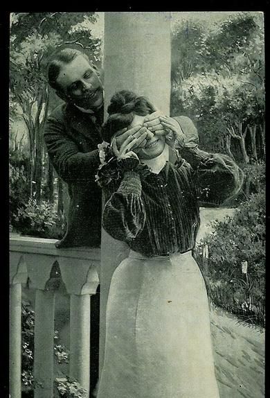 Strøkent postkort fra 1910