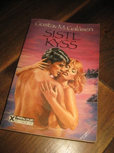 GALÅSEN, GUSTAV: SISTE KYSS. 1986.