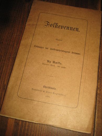 Folkevennen Et tidsskrift Johan Amos Comenius 1893