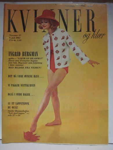 1961 nr 027 KVINNER og klær