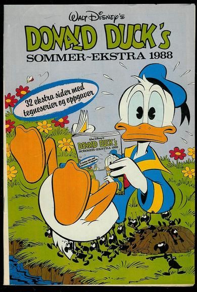 1988,DONALD DUCKS SOMMER-EKSTRA