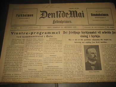 1928 nr 250 Den 17de Mai
