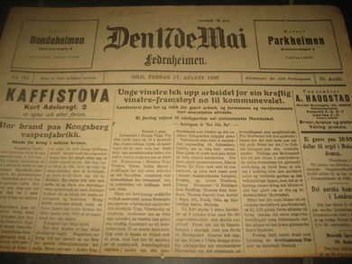 1928 nr 191 Den 17de Mai