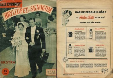 Brylluppet på Skaugum 17 mai 1953