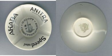 M. Glott Cigarettspesialist fra tidleg 1900, produsert hos Egersund Fayancefabrikk