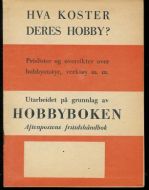 Hva koster deres hobby ?