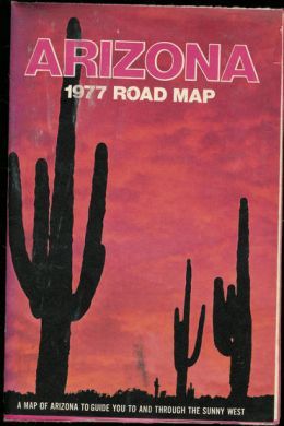 ARIZONA 1977 ROAD MAP