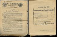 S. Lunde Frøhandel og 2 Frørenserier 1899