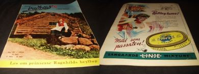 1953 nr 019 Skib o hoi med tobakk reklame på baksida