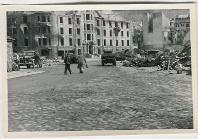 Bergen sentrum under krigen