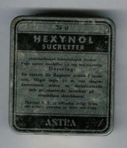 Hexynol sucretter