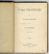 Tyske stiløvelser 1898