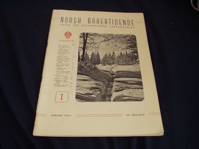 1963 nr 001 Norsk Bakertidende