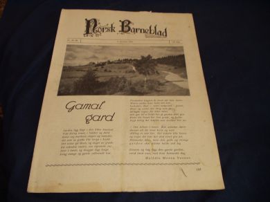 1956 nr 39 Norsk Barneblad
