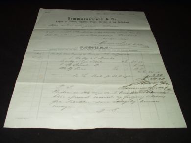 Sommerschield & Co 1899