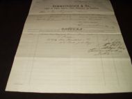 Sommerschield & Co Trondhjem 25 deMai 1899