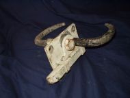 Dørlås fra egnerhus på fiskebåt i gamle dager