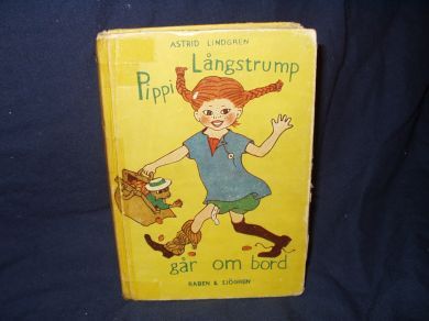 Pippi Långstrump går om bord 1947