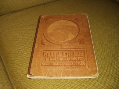 Horn, Lærebok i landkunne 1934