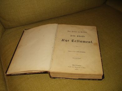Vor herres og Frelsers Jesu Christi Nye Testament 1886