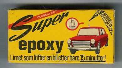 Super epoxy fra 50 tallet