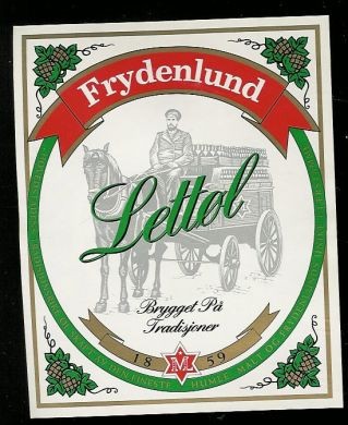 LETTØL fra Frydenlund Bryggeri
