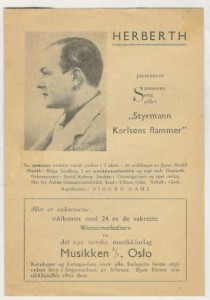 Herbert presenterer Sjømannssangspillet 