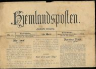 1914,nr 011, Hjemlandsposten