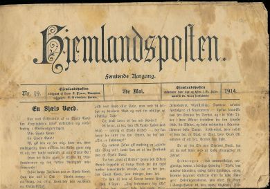 1914,nr 019, Hjemlandsposten