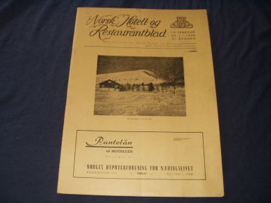 1946 nr 001 Norsk Hotell- og Resturantblad