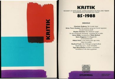 1988 nr 085 Kritik