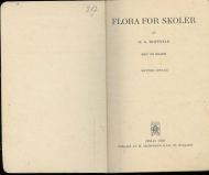 O. A. Hofstad, Flora for skoler