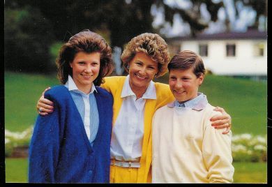 H K H Kromprinsesse Sonja og barna