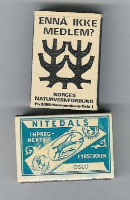 Fyrstikkeske fra Norges Naturvernforbund