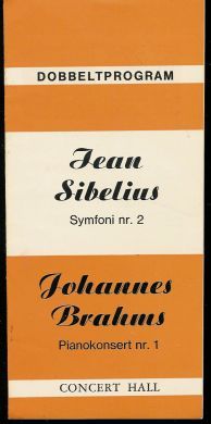 Jean Sibelius / Johannes Brahms