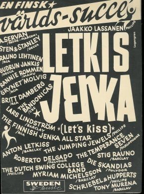 En finsk vers succe, LETKIS JENKA, 1964