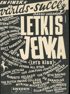 En finsk vers succe, LETKIS JENKA, 1964