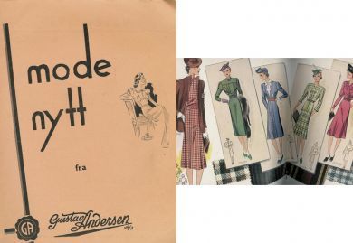 1939 Mode nytt fra Gustav Andersen Aalesund