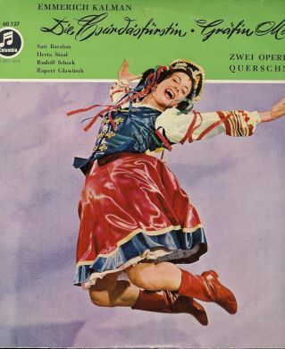 Emmerich Kalman Die Csardasfurstin fra 1961